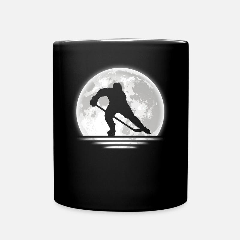 Eishockey Hockeyspieler - Tasse einfarbig - Schwarz