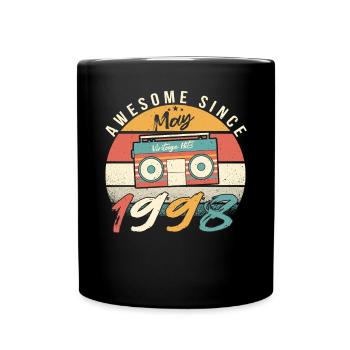 Mai 1998 Mois de naissance - Mug uni - noir - Devant