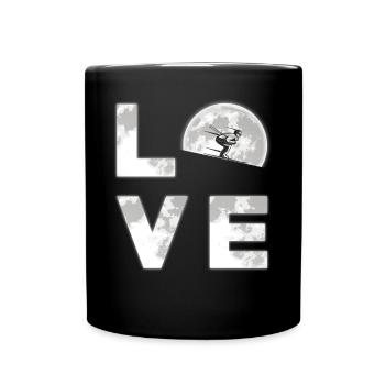 Ski - Full Colour Mug - black - Front