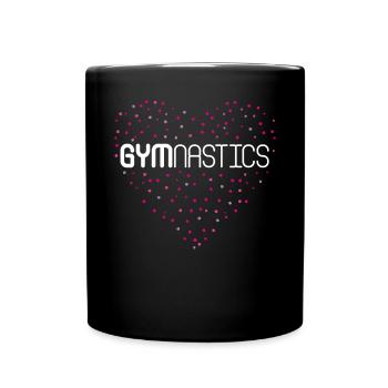 Gymnastique Gymnastique Gymnastique au sol Gymnastique artistique - Mug uni - noir - Devant