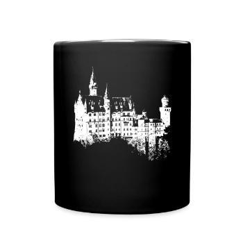 Neuschwanstein Allemagne Bavière J’aime l’Allemagne - Mug uni - noir - Devant