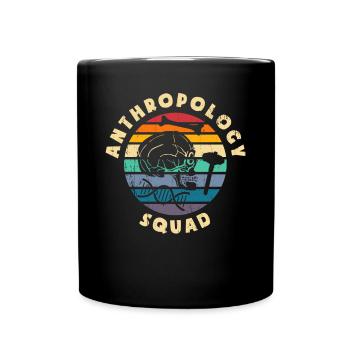 Anthropologist Anthropology Squad - Full Colour Mug - black - Front