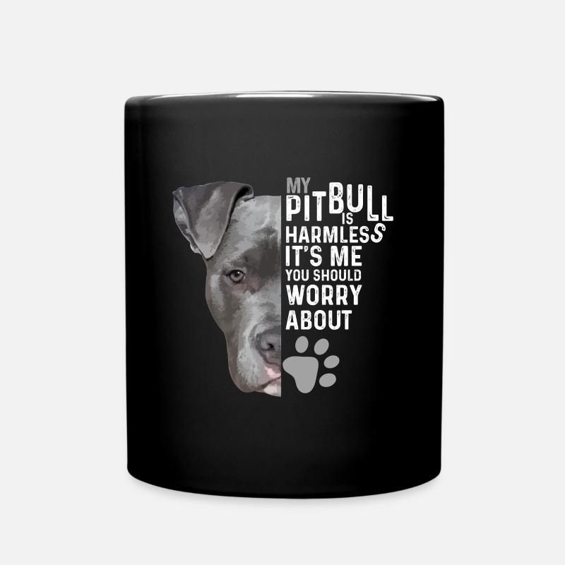 Pitbull - Mug uni - noir