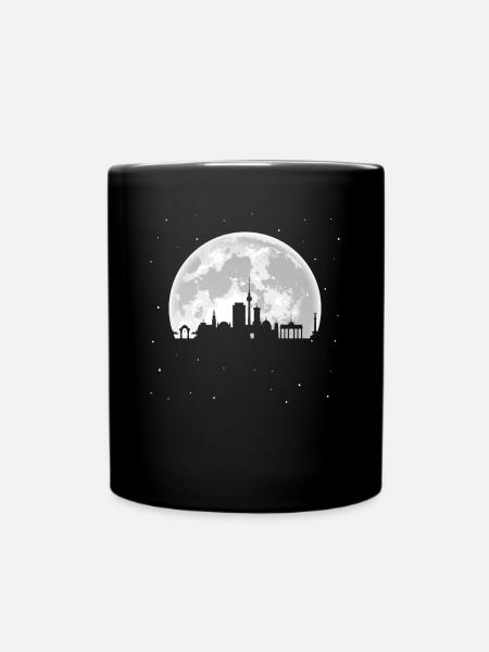 Berlin skyline - Tasse einfarbig - Schwarz