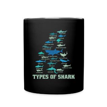Shark - Tasse einfarbig - Schwarz - Vorne