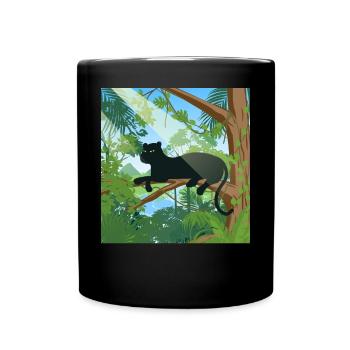 Jungle - Full Colour Mug - black - Front