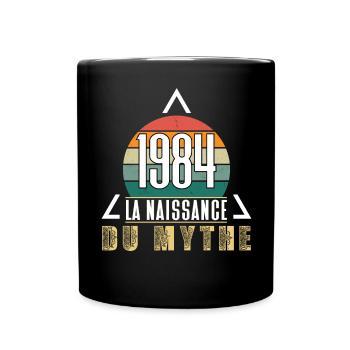1984 La Naissance du Mythe - Mug uni - noir - Devant