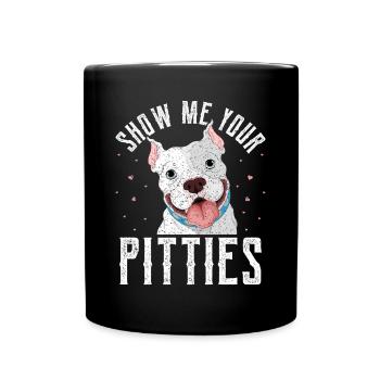 Pitbull - Mug uni - noir - Devant