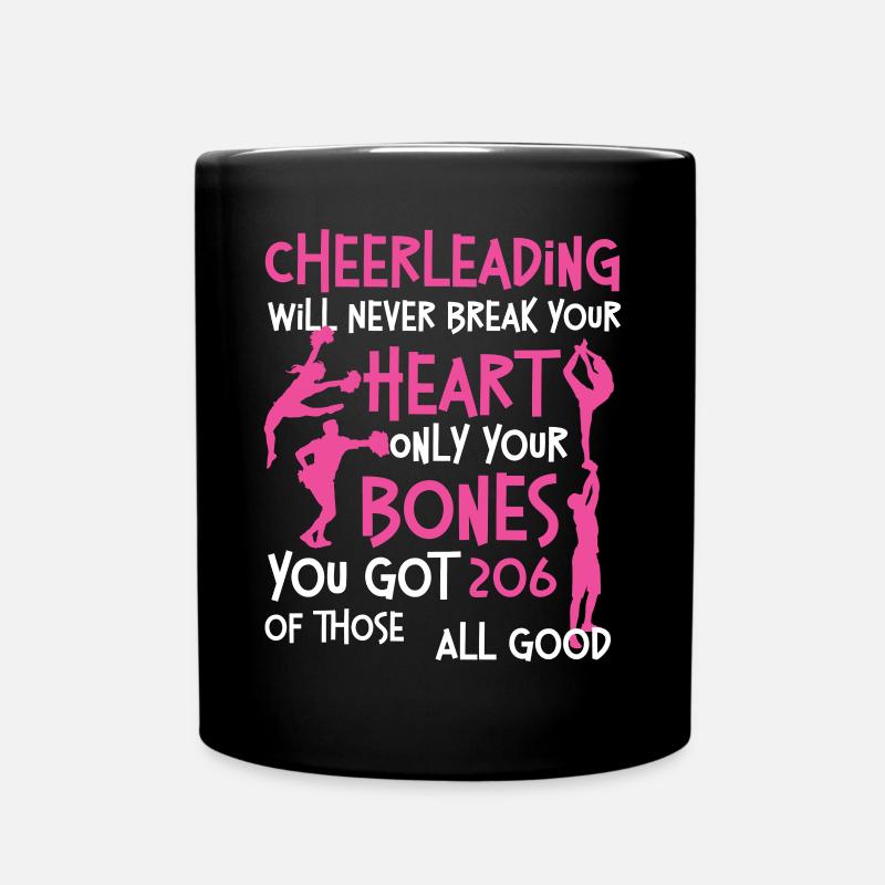 Cheer Cheerleading Cheerleading - Tasse einfarbig - Schwarz
