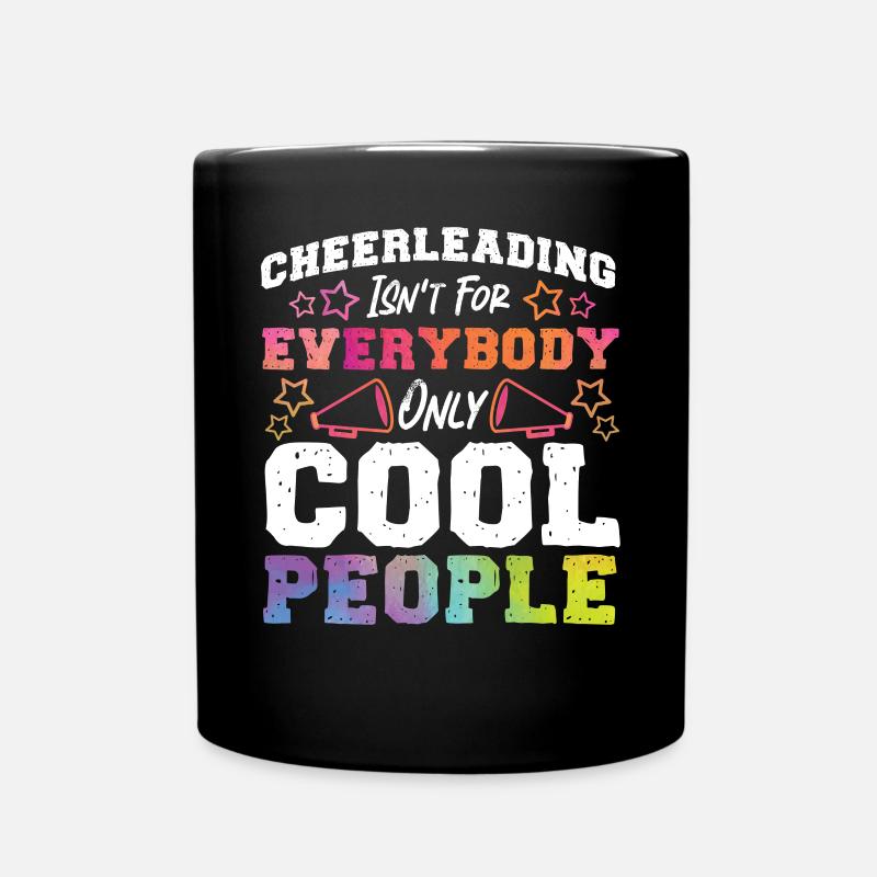 Cheer Cheerleading Cheerleading - Tasse einfarbig - Schwarz