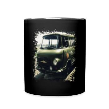 Barkas - NVA - RDA - Transporteur - Mug uni - noir - Devant