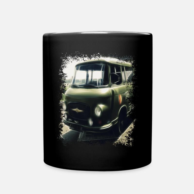 Barkas - NVA - GDR - Transporter - Full Colour Mug - black