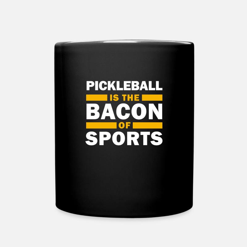 Pickleball Funny Saying Pickleball Player - Full Colour Mug - black