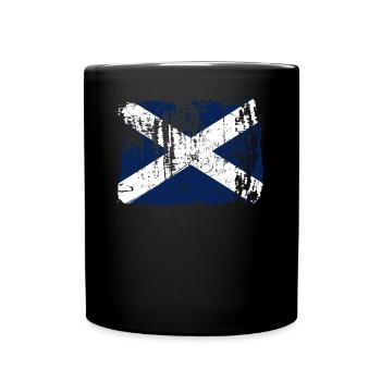 Teneriffa flaggen geschenk - Tasse einfarbig - Schwarz - Vorne