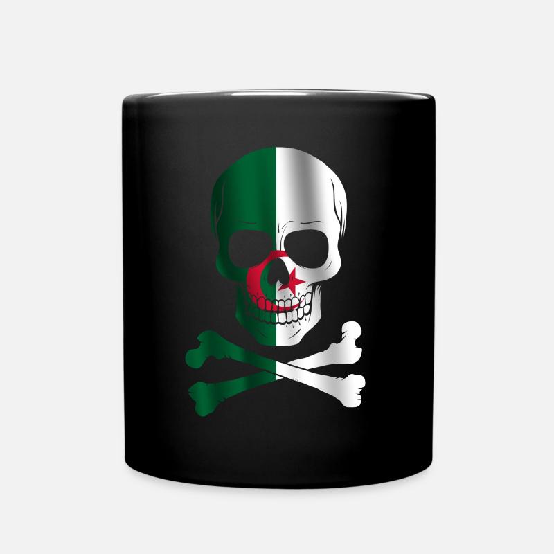 Drapeau de l’Algérie - Mug uni - noir