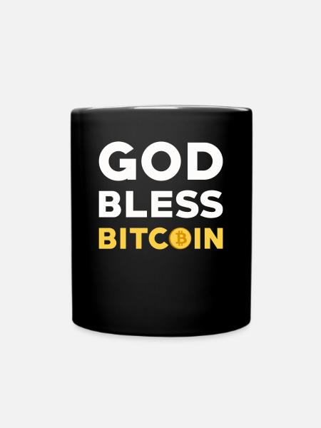Bitcoin - Full Colour Mug - black