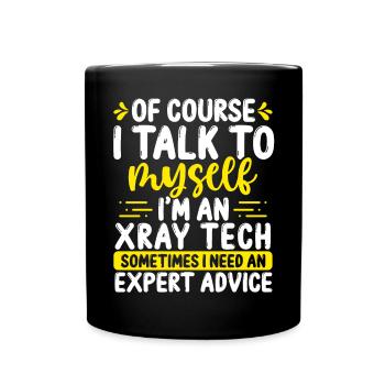 Appréciation du technologue en rayons X Technicien en radiologie - Mug uni - noir - Devant