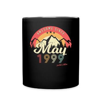 Legendär Mai 1999 - Tasse einfarbig - Schwarz - Vorne