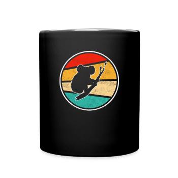 Koala Retro - Full Colour Mug - black - Front