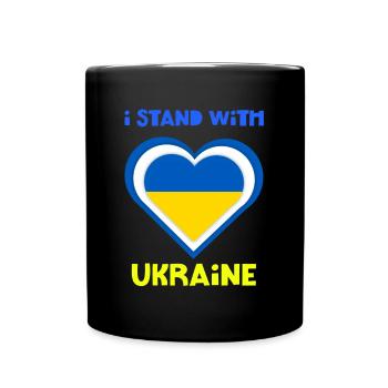 Ukraine, Ukraine, Ukraine, Ukrainisch, Ukrainisch - Tasse einfarbig - Schwarz - Vorne
