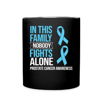 Prostatakrebs Prostata Krebs Chemo - Tasse einfarbig - Schwarz - Vorne