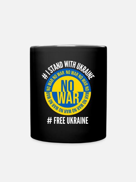 Ukraine, Ukraine, Ukraine, Ukrainian, Ukrainian - Full Colour Mug - black