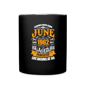 Juin 1962 - Mug uni - noir - Devant