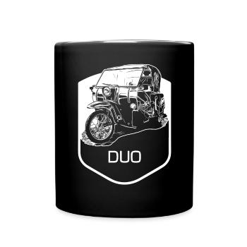 Krause Duo - Tasse einfarbig - Schwarz - Vorne