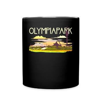 Park Munich - Full Colour Mug - black - Front