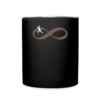 HURLING FOR EVER Hurling Team Infinity - Full Colour Mug - black - Front