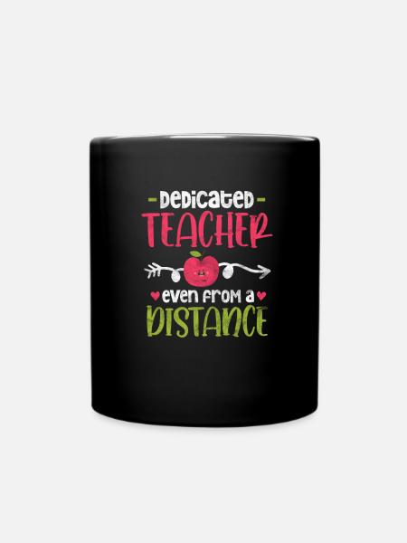 Teacher Teacher - Full Colour Mug - black
