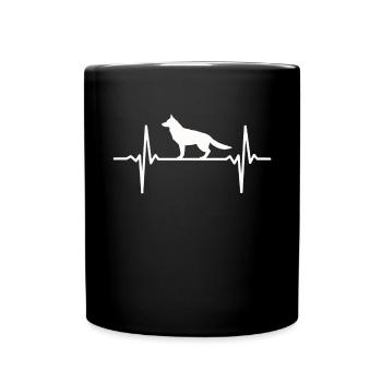 Shepherd's Heartbeat - Full Colour Mug - black - Front