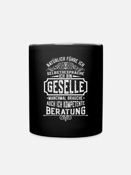Geselle Ausbildung Bestanden - Tasse einfarbig - Schwarz
