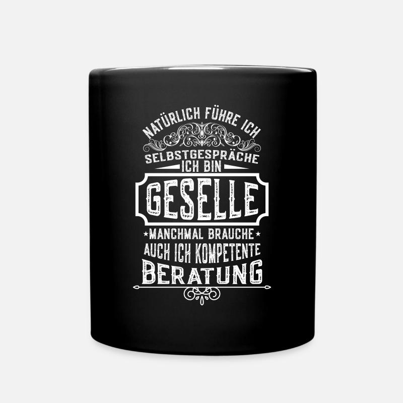 Geselle Ausbildung Bestanden - Tasse einfarbig - Schwarz