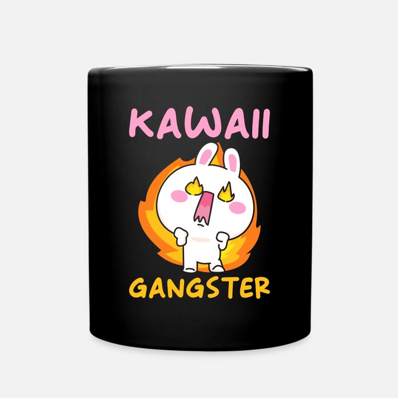 Kawaii Gangster - Tasse einfarbig - Schwarz