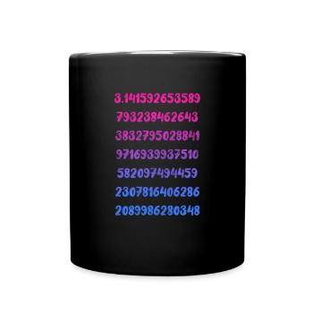 Mathematics - Full Colour Mug - black - Front