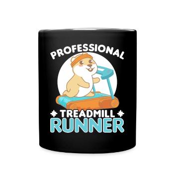 Treadmill - Full Colour Mug - black - Front