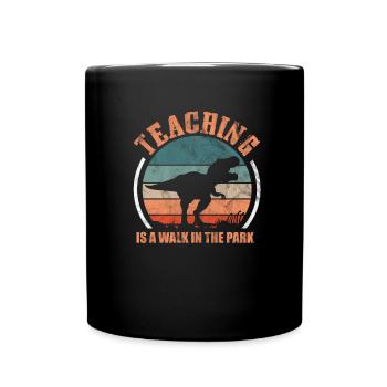 Enseignant Enseignant - Mug uni - noir - Devant