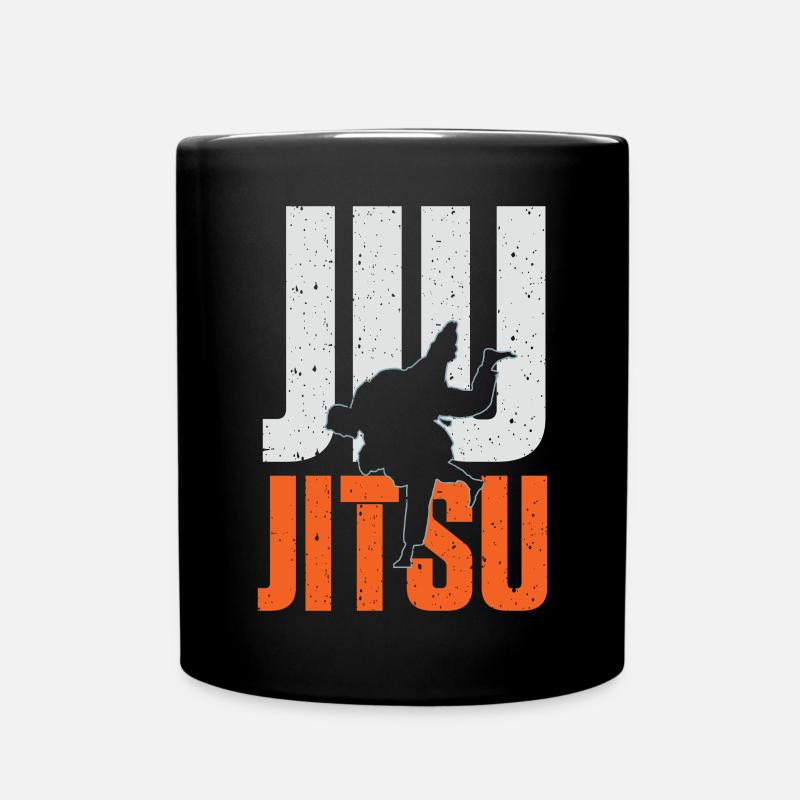 Jiu-jitsu Jiu Jitsu Jitsu Jiujitsu Kampf Sport - Tasse einfarbig - Schwarz