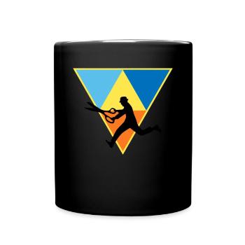 Distressed Editor - Full Colour Mug - black - Front