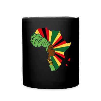 Zimbabwe Zim Zimbabwe Afrique Drapeau Noir Patrimoine - Mug uni - noir - Devant