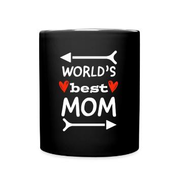 Fête des mères, Fête des mères, Fête des mères - Mug uni - noir - Devant