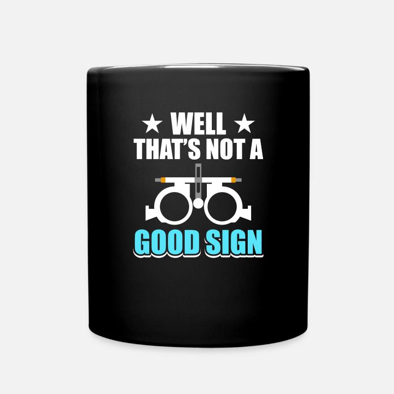 Opticien - Mug uni - noir