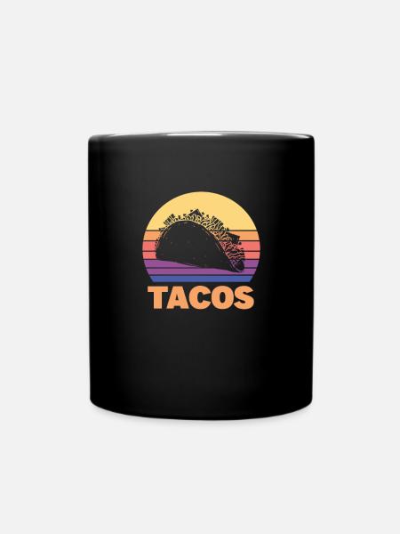 Taco - Mug uni - noir