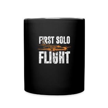 Pilote - Mug uni - noir - Devant