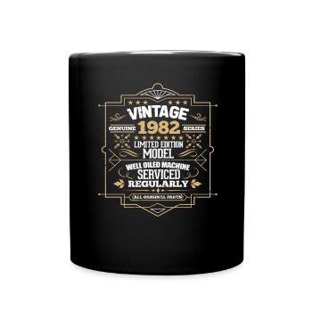 1982 - Full Colour Mug - black - Front