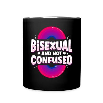 Bisexuel Bi Pride Flag Bisexuel - Mug uni - noir - Devant