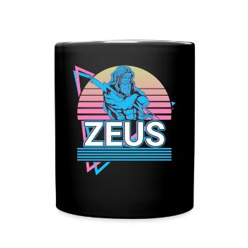 Zeus Grec Dieu du Ciel Cadeau - Mug uni - noir - Devant