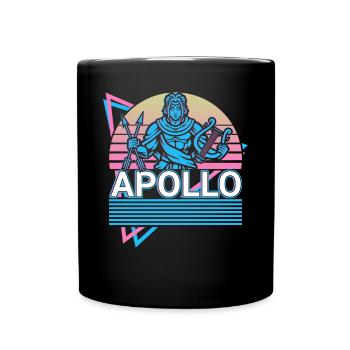 Apollon Don de Dieu Grec - Mug uni - noir - Devant