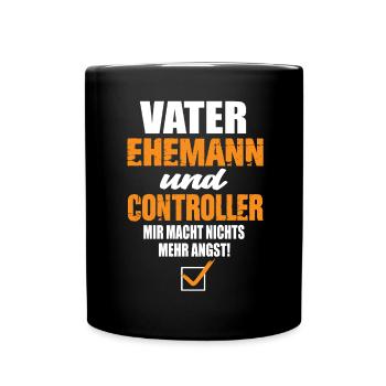 Controller - Tasse einfarbig - Schwarz - Vorne